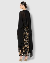 Montique - Angeline Chiffon Overlay Wrap
