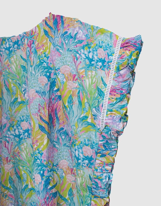 Olga Valentine - Frilly Beach Cover Up