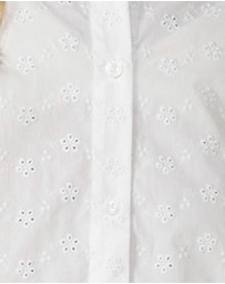 Lorna Jane - Cherish Broderie Short Sleeve Shirt