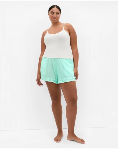 City Chic - Gigi Gingham Pyjama Shorts