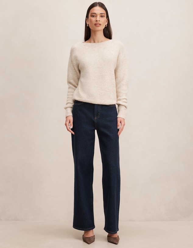 Forever New - Ariella Slash Neck Sweater