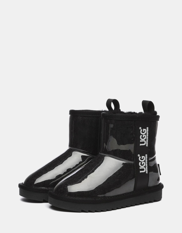 EVERAU - Australian Shepherd Ugg Kids Coated Classic TPU Upper UGG Boots