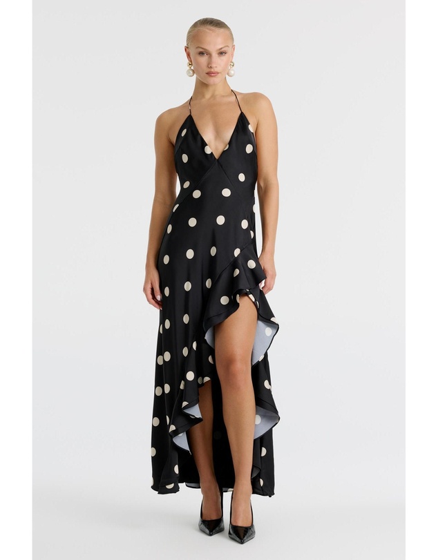 Bardot - Selene Halter Maxi Dress
