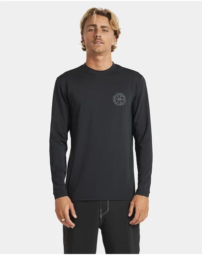 Billabong - Mens Big Wave Daz Long Sleeve Rash Vest
