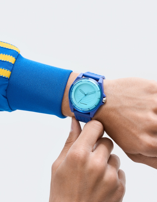 adidas Originals - Project Four Solar Blue Resin Watch