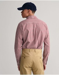 Gant - Regular Fit Gingham Poplin Shirt