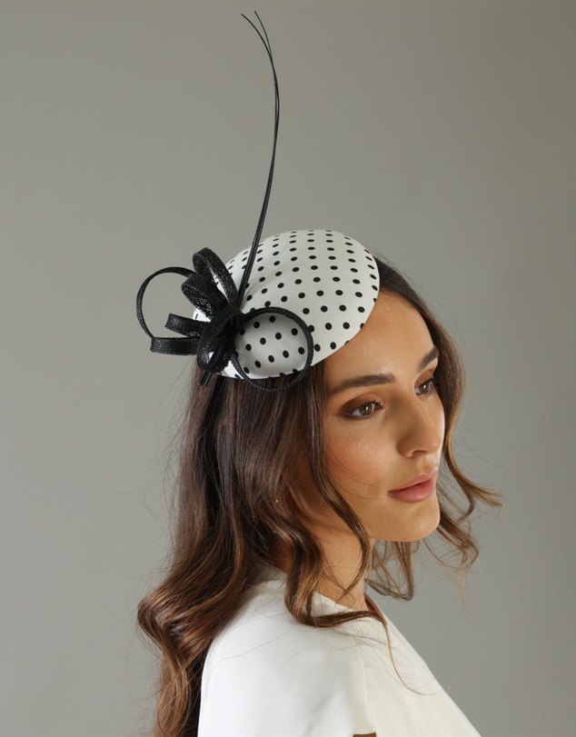 Morgan & Taylor - Danica Fascinator in White