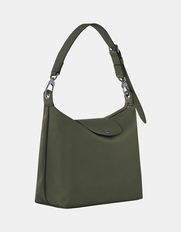 Longchamp - Le Pliage Xtra Leather Hobo Bag - Medium