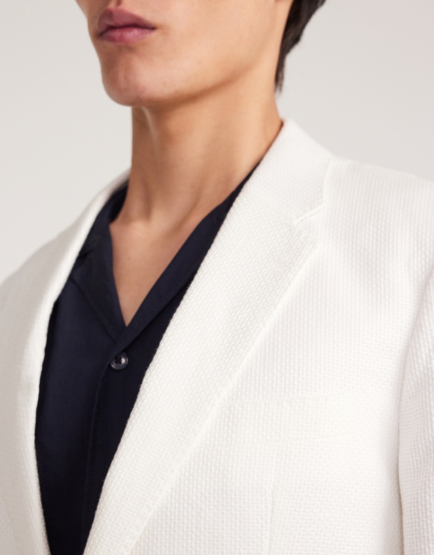 Calibre - Basketweave Blazer White