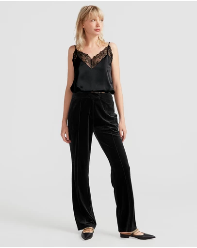 Belle & Bloom - Reverie Velvet Pant