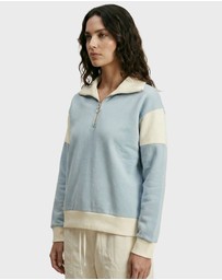 Academy Brand - Maggie Contrast 1/4 Zip