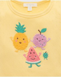 Purebaby - Pointelle Tee -Kids-Babies