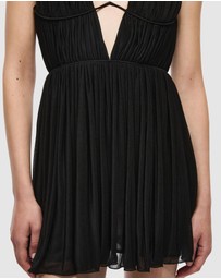 MISHA - The Flounce Jersey Mini Dress