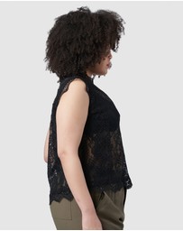 Sunday In The City - Anti Hero Lace Top