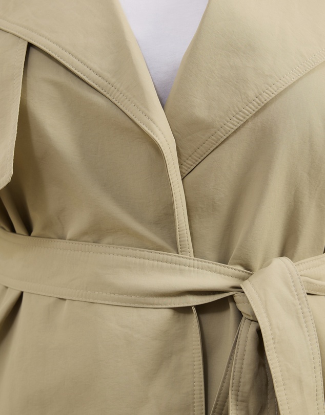 Atmos&Here Curvy - Cora Lightweight Trench Coat