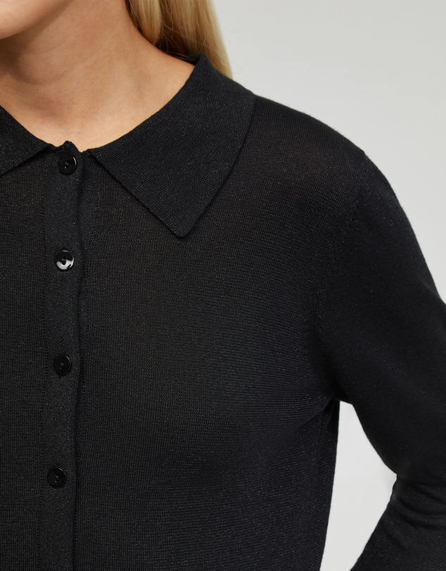 Oxford - Aggie Knitted Metallic Cardigan