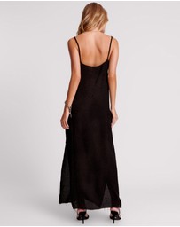 ONE TEASPOON - Animal Jaquard Maxi Slip Dress