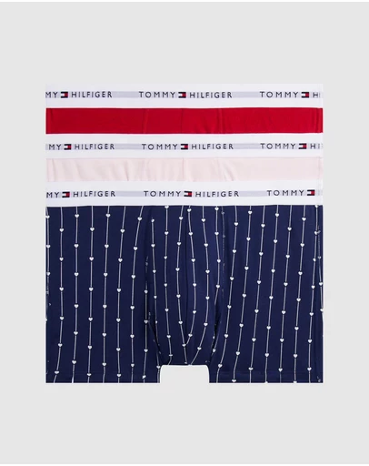 Tommy Hilfiger - 3-Pack Essential Print Trunks