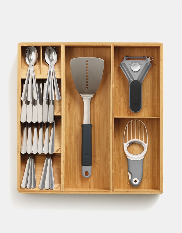Joseph Joseph - DrawerStore™ Bamboo Cutlery, Utensil & Gadget Organiser