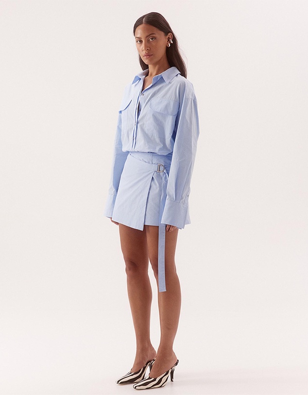 SOVERE - Blume Combo Shirt Dress