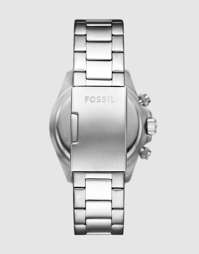 Fossil - Autocross Silver Tone Chronograph Watch