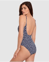 Polo Ralph Lauren - Le Petit Fleur Smocked Kennedy Low Back Swimsuit