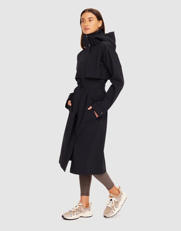 The Upside - James Hooded Trench Coat