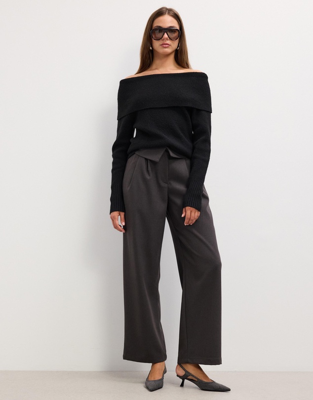 The Fated - Sammy Off Shoulder Knit Top