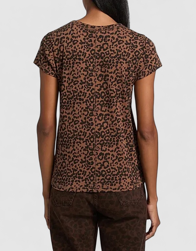 rag & bone - All Over Leopard Tee