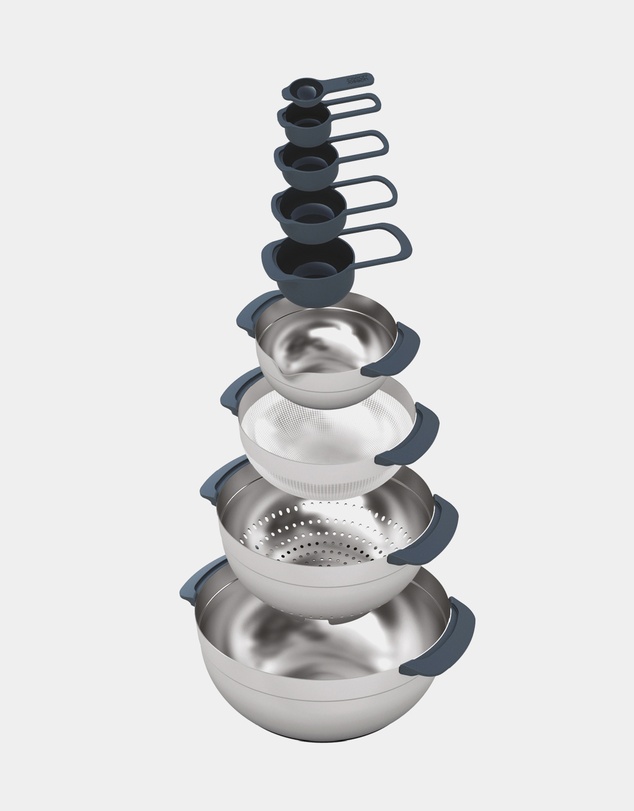 Joseph Joseph - Nest™ 9 Plus Stainless Steel Food Preparation Set