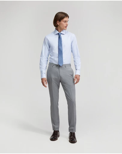 Oxford - Trafalgar Cotton Striped Shirt