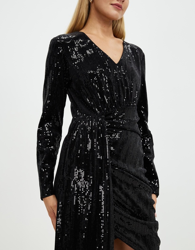 Romance by Honey and Beau - Shanna Long Sleeve Dress