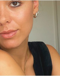 SAINT VALENTINE - Positano Hoops - Silver