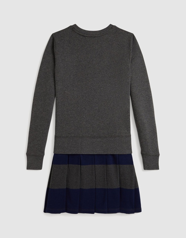 Polo Ralph Lauren - Big Pony Fleece Sweatshirt Dress - ICONIC EXCLUSIVE - Teens