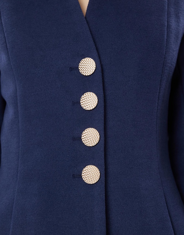 Pink Ruby - Touch of Class Pea Coats