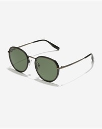 Hawkers Co - HAWKERS Ceres - Polarized Green Metal Alligator Sunglasses for Men and Women