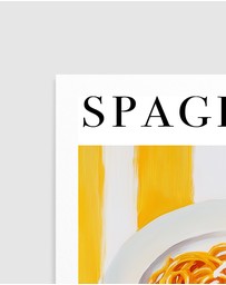 Olive et Oriel - Spaghetti by Andreas Magnusson Art Print