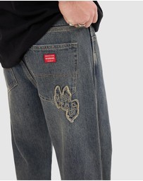 Worship - Heavy Heart Big Lounger Jeans