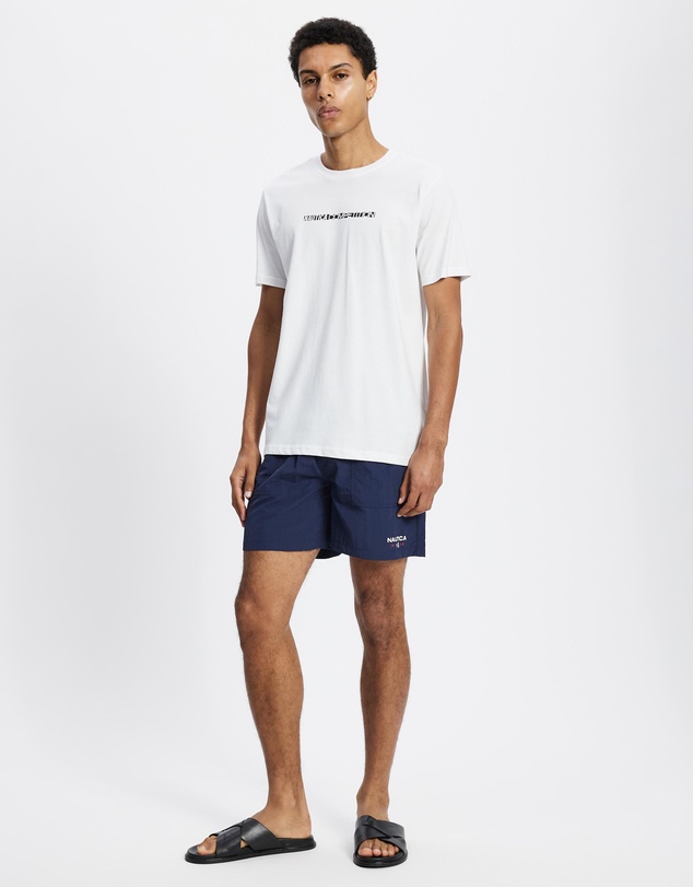 NAUTICA - 1983 Flag Swim Shorts