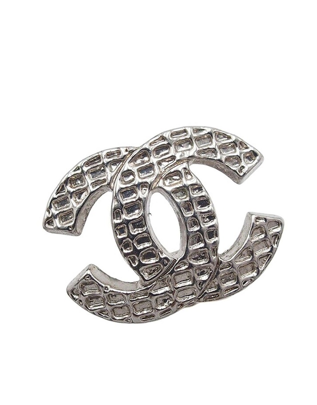 Pre-Loved by Azura Reborn - Pre-Loved Silver Plated CC Clip on Earrings