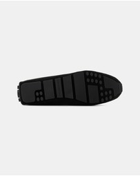 Emporio Armani - Suede Driving Loafers