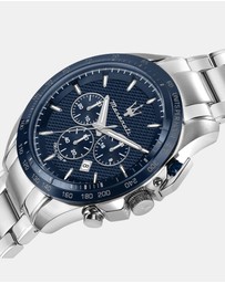 Maserati - Traguardo 45mm Stainless Steel Chronograph Watch