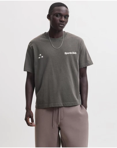 Jack & Jones - Jcolegacy Graphic Back SS Tee CN