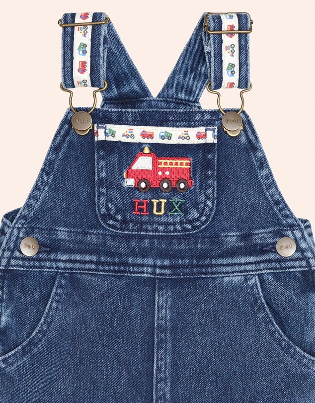 Huxbaby - Construction Hux Knit Romper - Babies-Kids