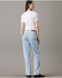 Calvin Klein Jeans - High Rise Straight Jeans