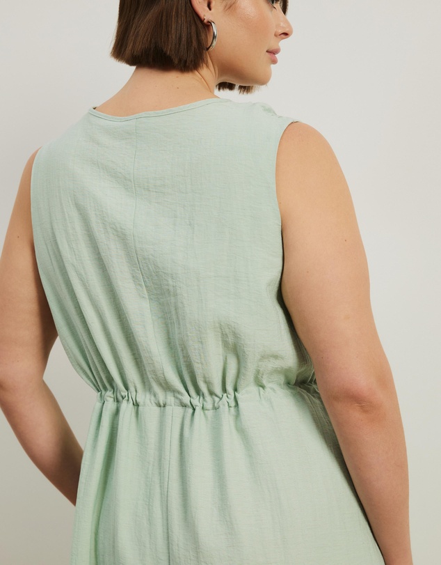 Atmos&Here Curvy - Verity Tiered V Neck Maxi Dress