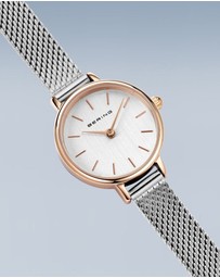 Bering - Classic 22mm Stainless Steel Watch with Bracelet
