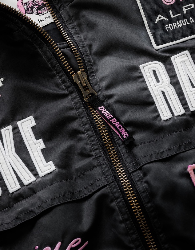 Duke + Dexter - Alpine Formula One Team Washed Black Trackside Jacket
