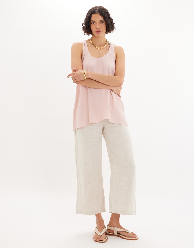 Amelius - Sabine Side Button Top