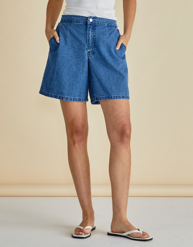 Betty Basics - Breeze Relaxed Denim Shorts